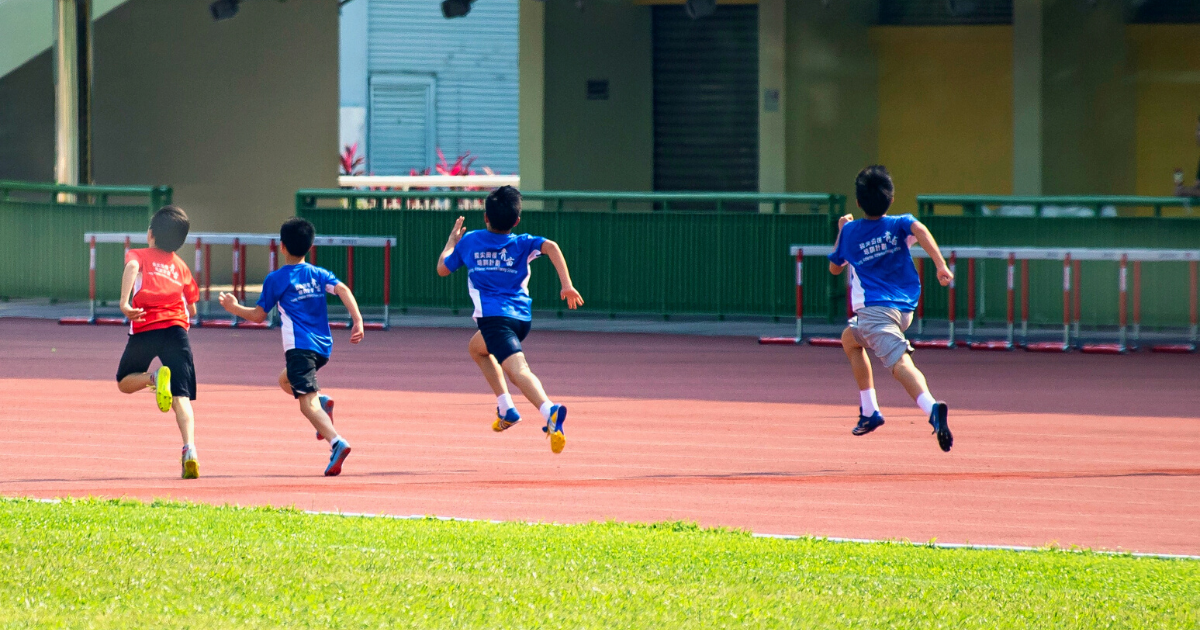 1 Anxiety in young players running on an athletics track